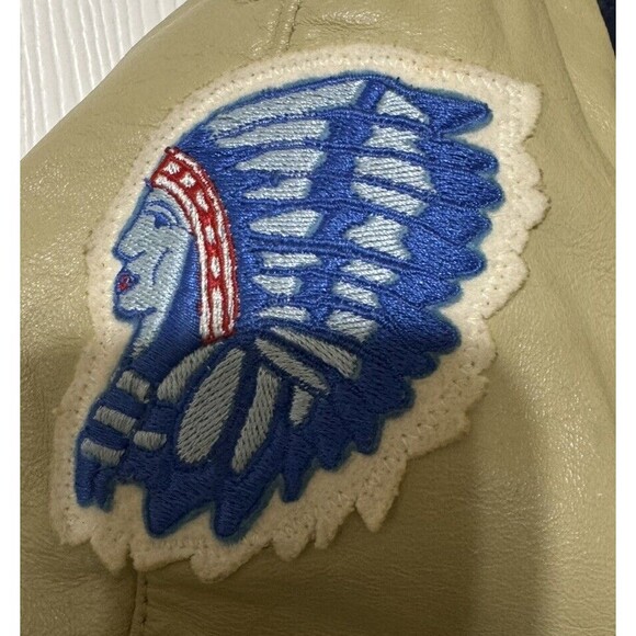 VTG 80s RARE LA Coach Original College Jacket L Made In USA Wool  & Leather - Picture 6 of 6